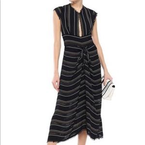 Proenza Cotton dress with ties.